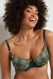 BETSY SOUTIEN-GORGE CORBEILLE TULLE VERT FONCE