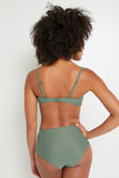 JADE MAILLOT DE BAIN CULOTTE HAUTE KAKI