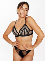 AMY SOUTIEN-GORGE AMPLIFORME PLUNGE NOIR