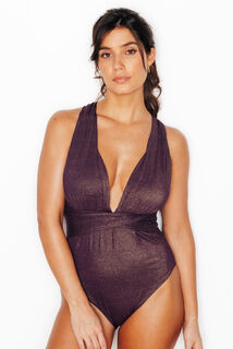 NESS Maillot de bain 1 Pi&egrave;ce sans armatures PRUNE