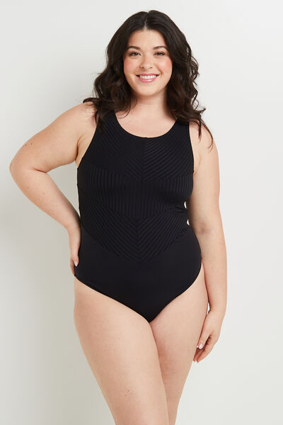 MARCO MAILLOT DE BAIN 1 PIECE SPORT NOIR