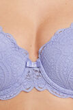 DENTELLE SOUTIEN-GORGE AMPLI EMBOITANT LILAS