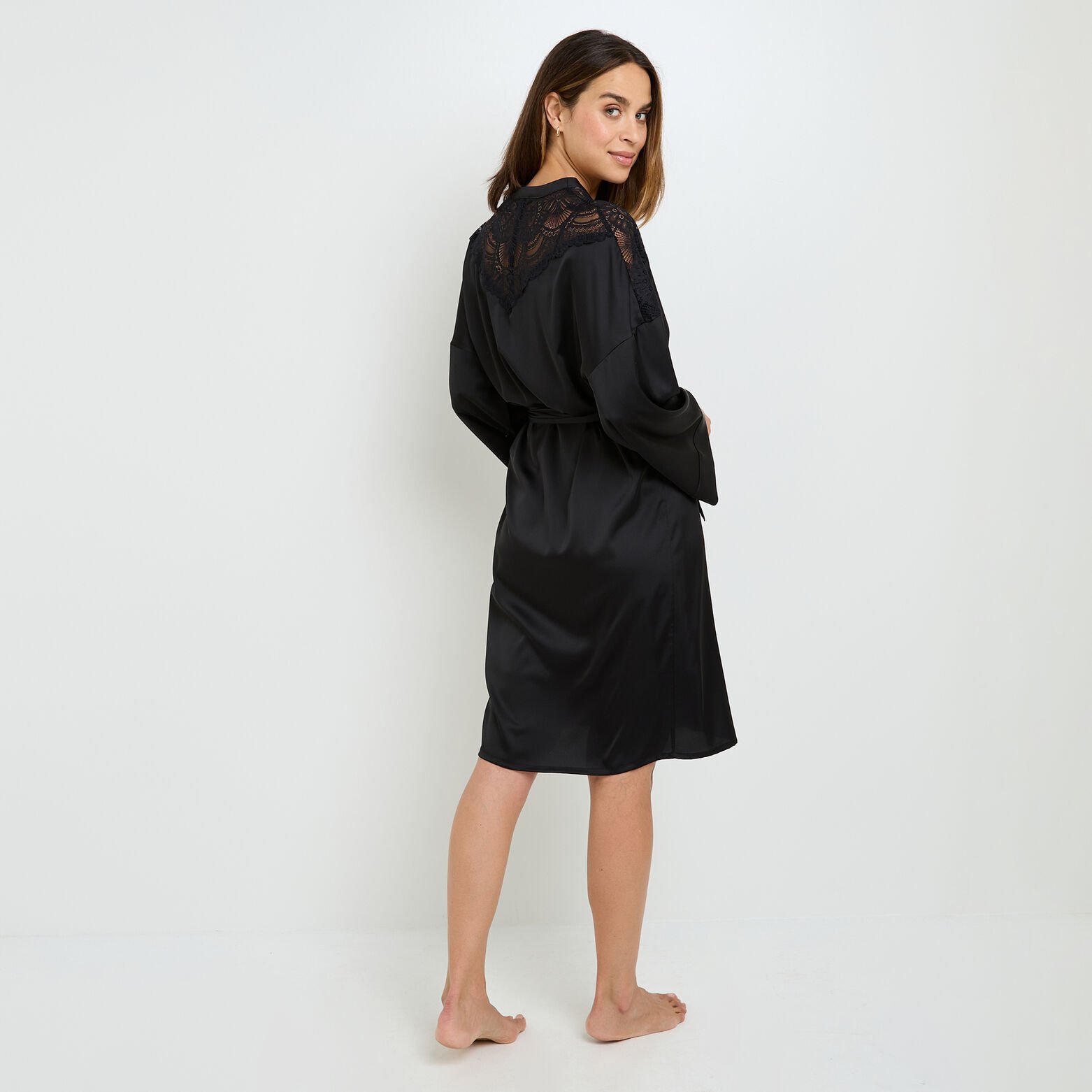 GLADIS KIMONO NOIR