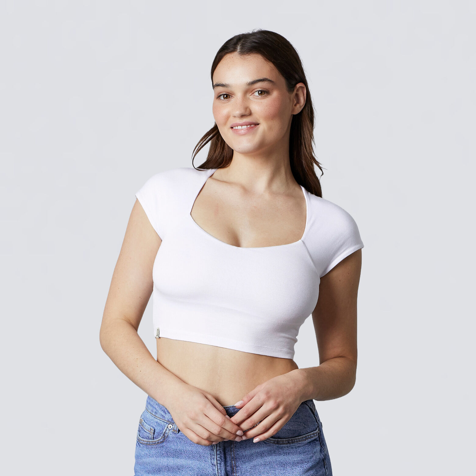 ILANA TEE-SHIRT COURT BLANC
