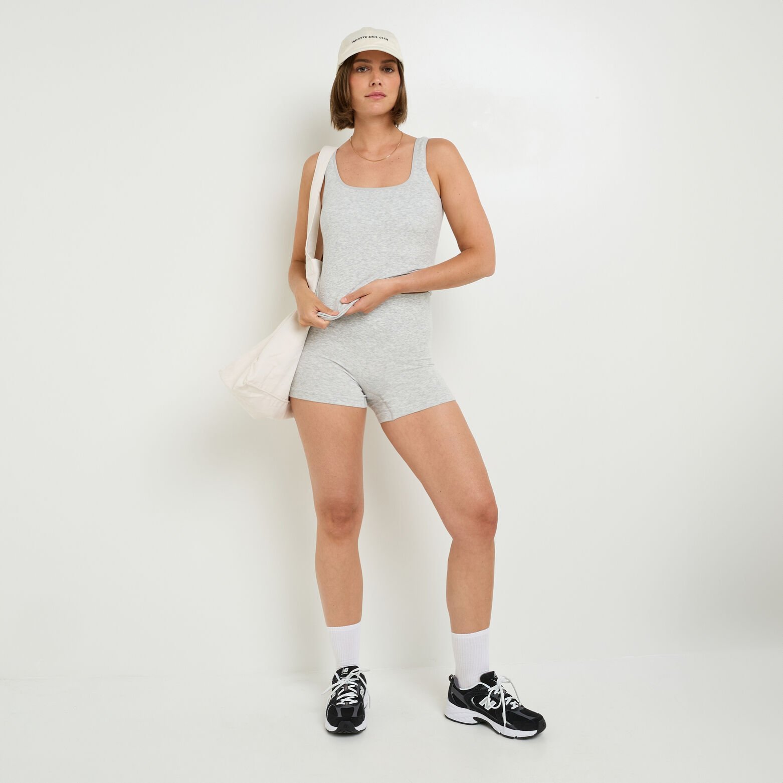 HEYDAY SHORT GRIS CLAIR