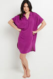 LEILA TUNIQUE BEACHWEAR FUCHSIA