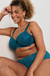 DEBORAH SOUTIEN-GORGE AMPLIFORME SPACER GRANDE TAI TURQUOISE
