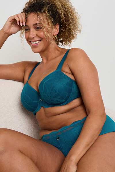 DEBORAH SOUTIEN-GORGE AMPLIFORME SPACER GRANDE TAI TURQUOISE