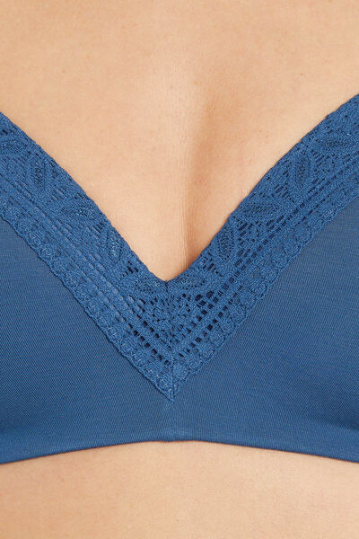 SOUTIEN-GORGE SANS ARMATURES BLEU