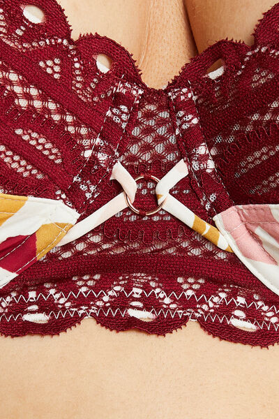 AMY SOUTIEN-GORGE EMBOITANT BLANC/ROUGE