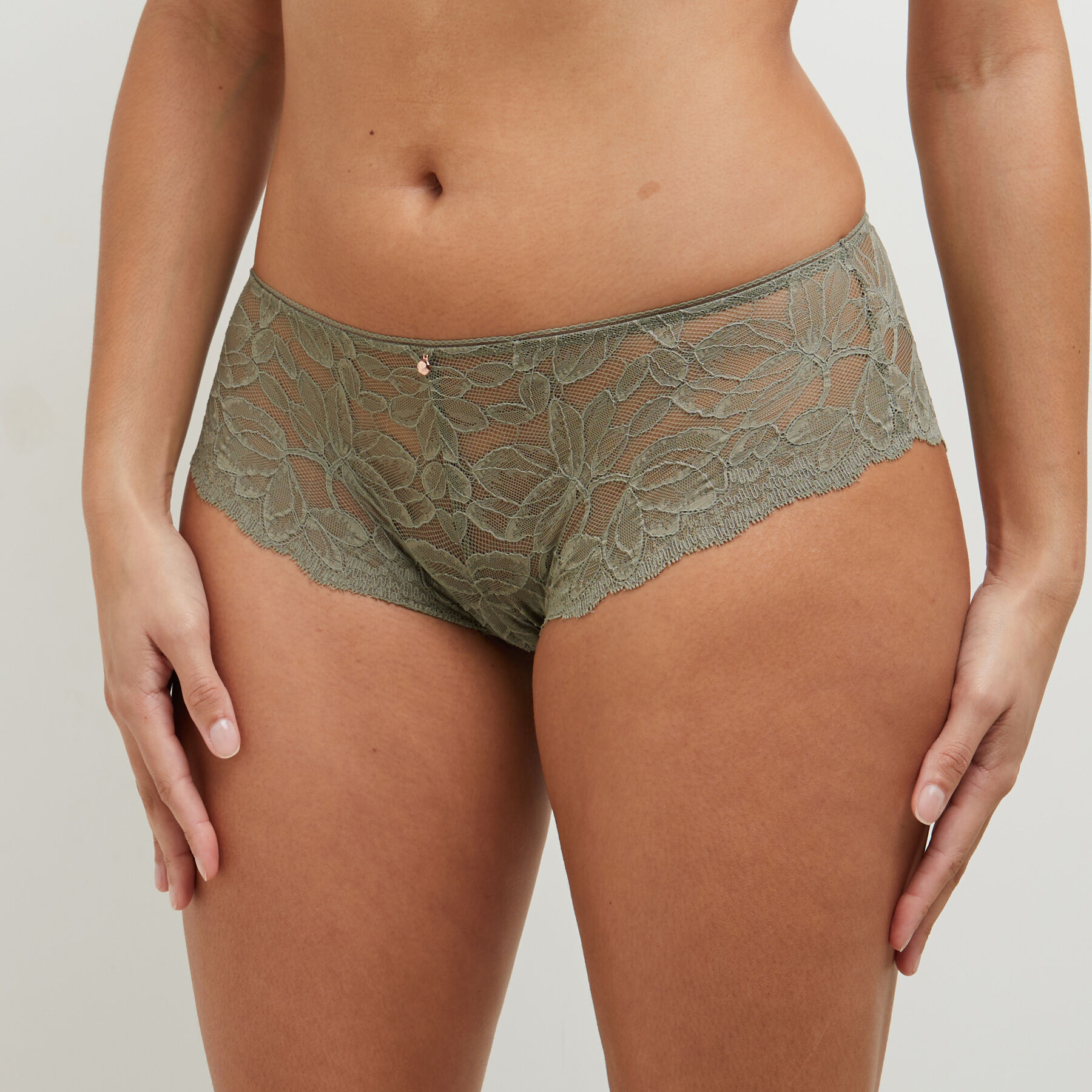 Shorty dentelle homme store
