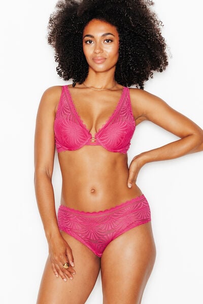 FALLON SHORTY DENTELLE ROSE