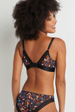 ANTONIA SOUTIEN-GORGE SANS ARMATURES NOIR/ROSE