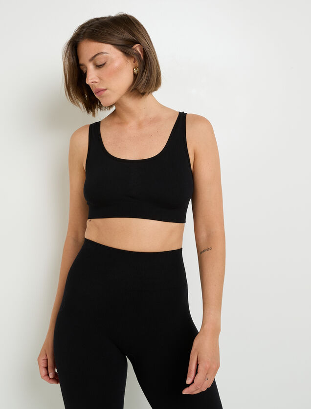 HEYDAY BRASSIERE REVERSIBLE NOIR