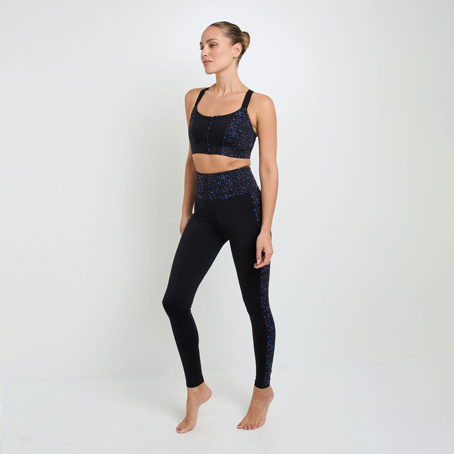 HYPNOTIC LEGGING DE SPORT MULTICO NOIR