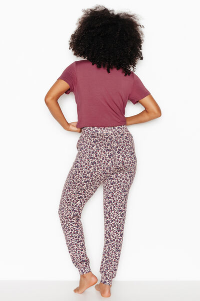 CAMILLE Pantalon de pyjama MULTICO ROSE