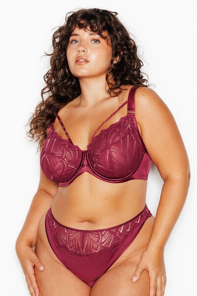 SOUTIEN-GORGE EMBOITANT BORDEAUX