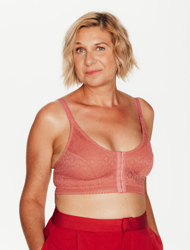 SWEET Soutien-gorge Post op&eacute;ratoire Brassi&egrave;re ROSE