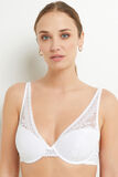 BEAUTY SOUTIEN-GORGE AMPLIFORME FOULARD BLANC