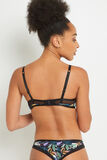 BISE SOUTIEN-GORGE AMPLIFORME MICROFIBRE MULTICO NOIR