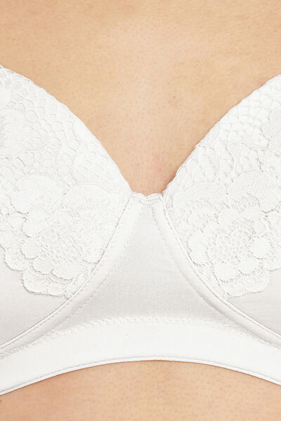REINE SOUTIENGORGE AMPLI POST OPERATOIRE BLANC
