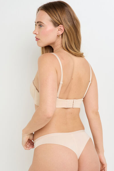 PERFECT SOUTIEN-GORGE AMPLI BANDEAU MICROFIBRE NATUREL