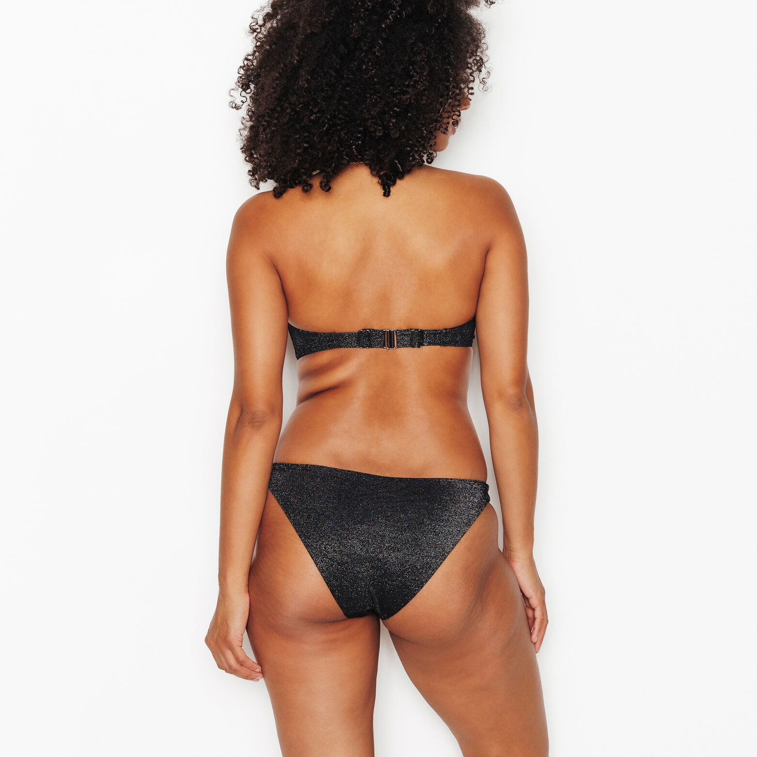 NESS MAILLOT DE BAIN CULOTTE MIDI NOIR