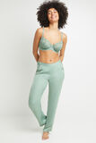 BERLIOZ PANTALON SATIN MAT Vert clair