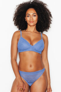 SWEET SOUTIEN-GORGE SANS ARMATURES AMPLI BLEU
