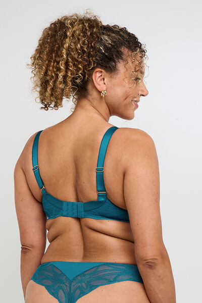 DEBORAH SOUTIEN-GORGE EMBOITANT GRANDE TAILLE DENT TURQUOISE