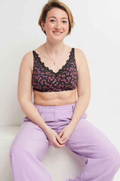 SYARA Soutien-gorge Post opératoire Triangle NOIR