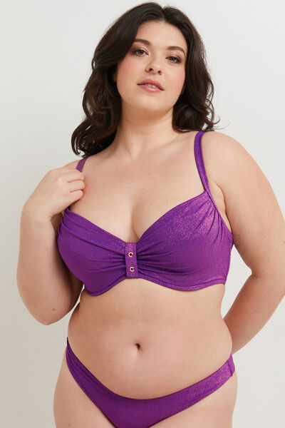 MOOREA MAILLOT DE BAIN AMPLI EMBOITANT VIOLET