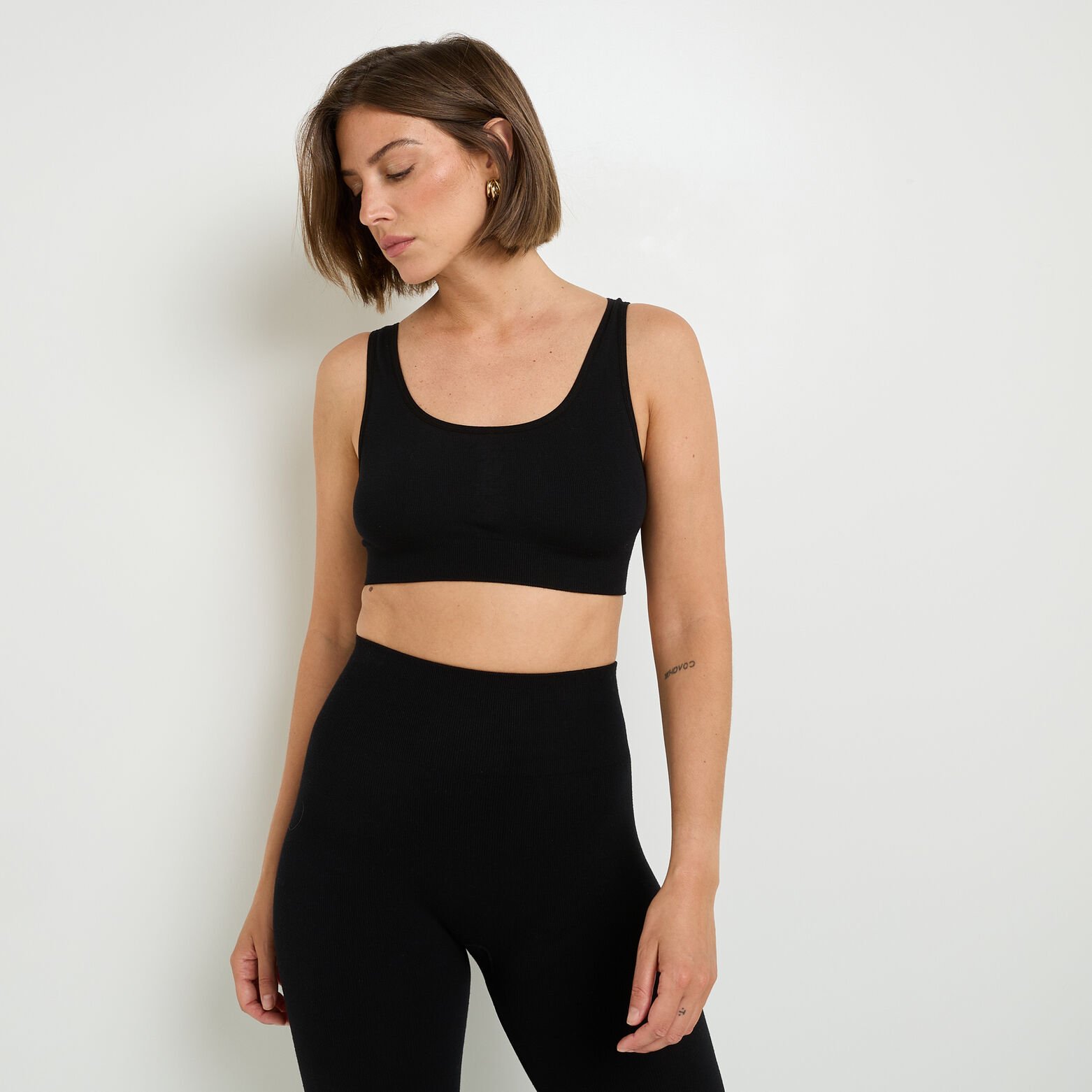 HEYDAY BRASSIERE REVERSIBLE NOIR