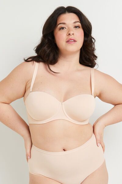 SOUTIEN-GORGE AMPLI BANDEAU MICROFIBRE NATUREL