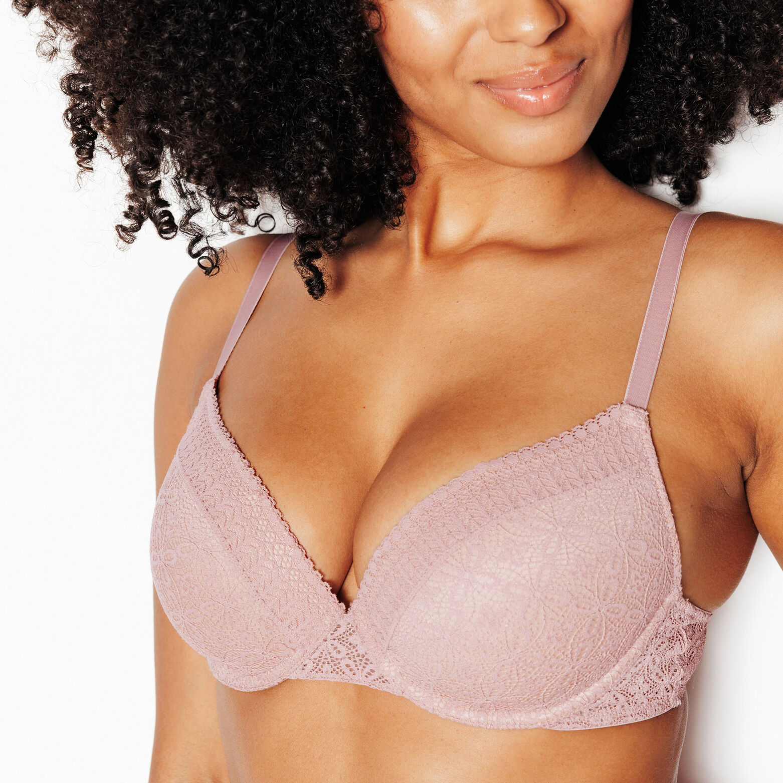 SWEET soutien-gorge ampli dentelle TAUPE
