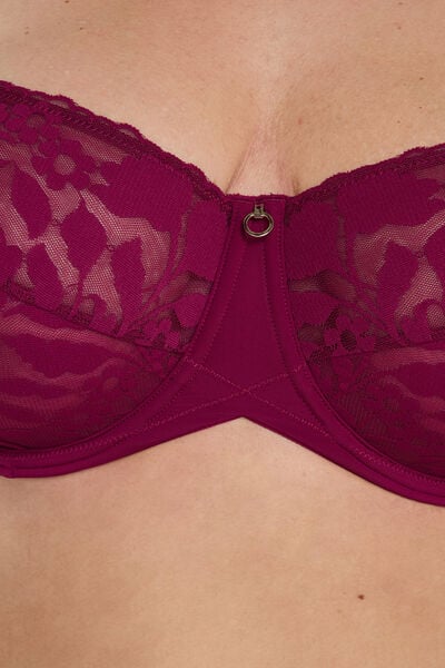 SOUTIEN-GORGE EMBOITANT PRUNE