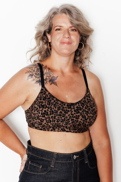 Soutien-gorge Post op&eacute;ratoire MULTICO NOIR