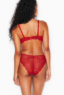 DENTELLE CULOTTE DENTELLE ROUGE