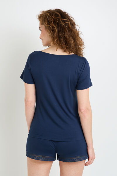 Tee-shirt manches courtes MARINE