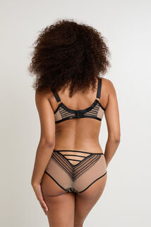 FELIN SOUTIEN-GORGE EMBOITANT NOIR