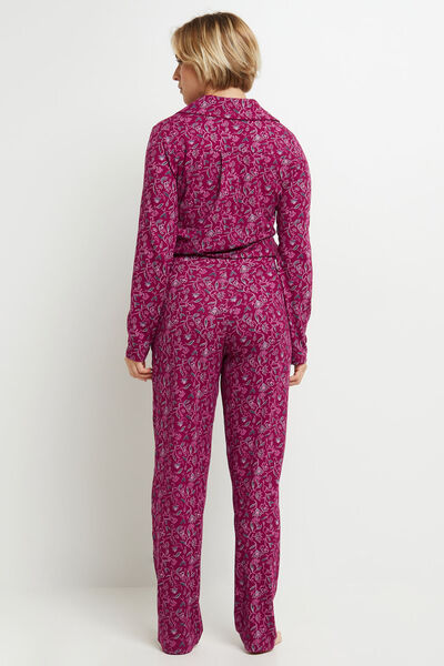 PANTALON PYJAMA MULTICO ROSE