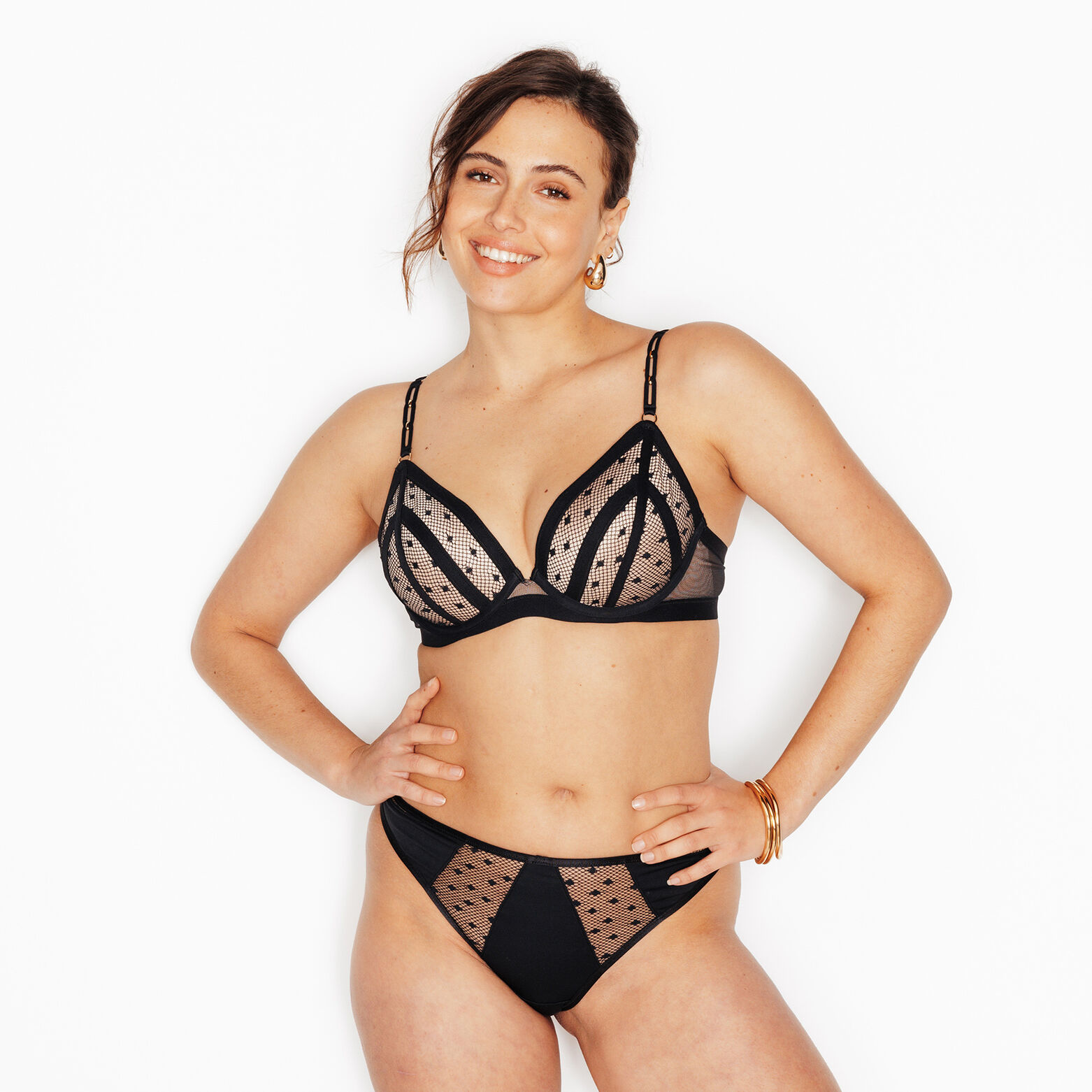 AMY SOUTIEN-GORGE AMPLIFORME PLUNGE NOIR