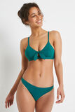 IVANA MAILLOT DE BAIN SLIP MIDI EMERAUDE