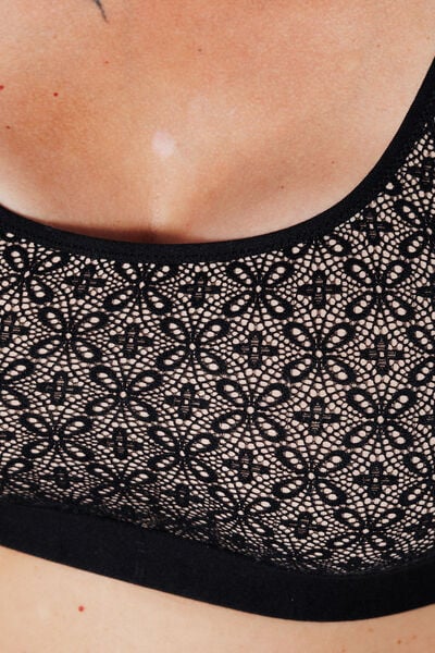 Soutien-gorge post op&eacute;ratoire NOIR