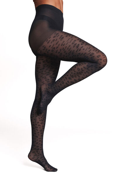 COLLANT FANTAISIE 20 DENIERS NOIR