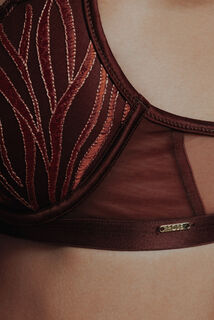 CIANE SOUTIEN-GORGE AMPLIFORME PLUNGE MULTICO MARRON
