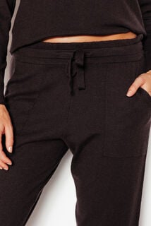 JOLIANE PANTALON CAROTTE MARRON