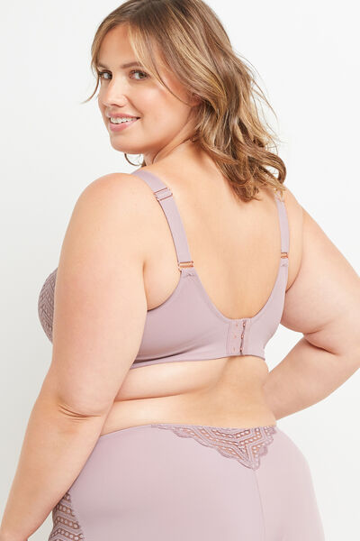 SOUTIEN-GORGE GRANDS BONNETS LILAS