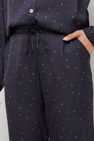 PANTALON MULTICO BLEU
