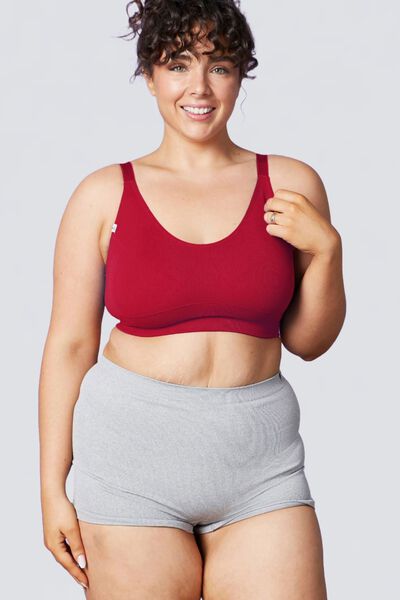 DOODIE BRASSIERE SANS COUTURE ROUGE ROUGE